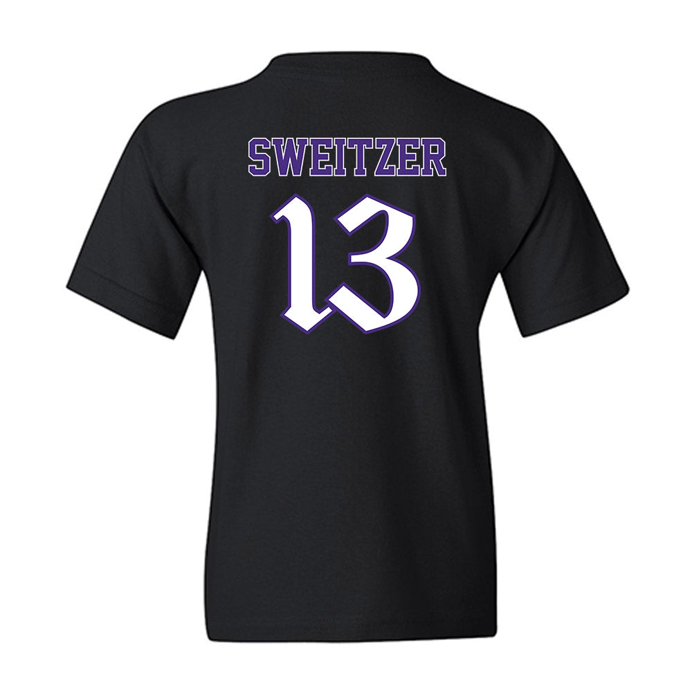 Northwestern - NCAA Women's Lacrosse : Delaney Sweitzer - Youth T-Shirt-1