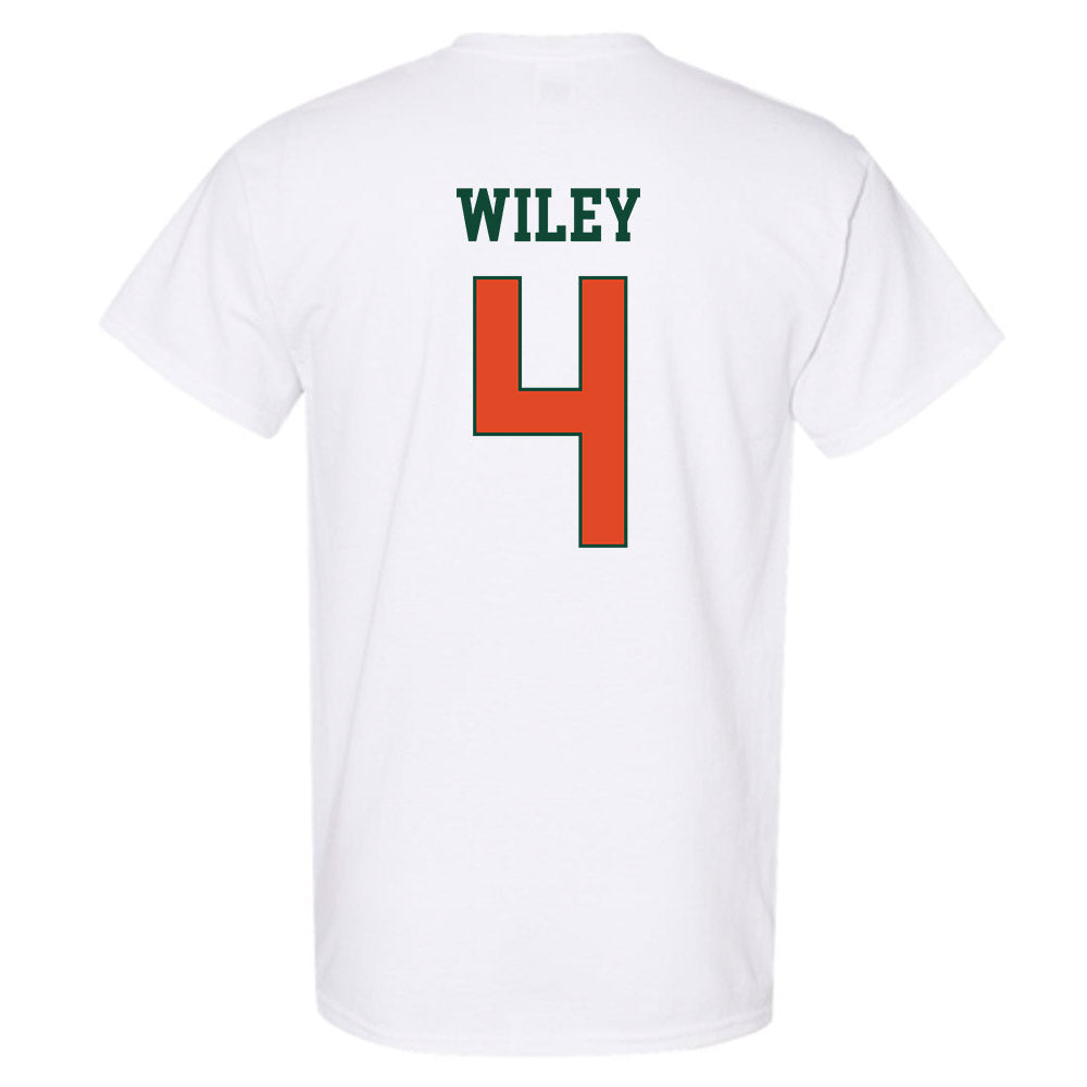 Miami - NCAA Women's Volleyball : Logan Wiley - Classic Shersey T-Shirt-1
