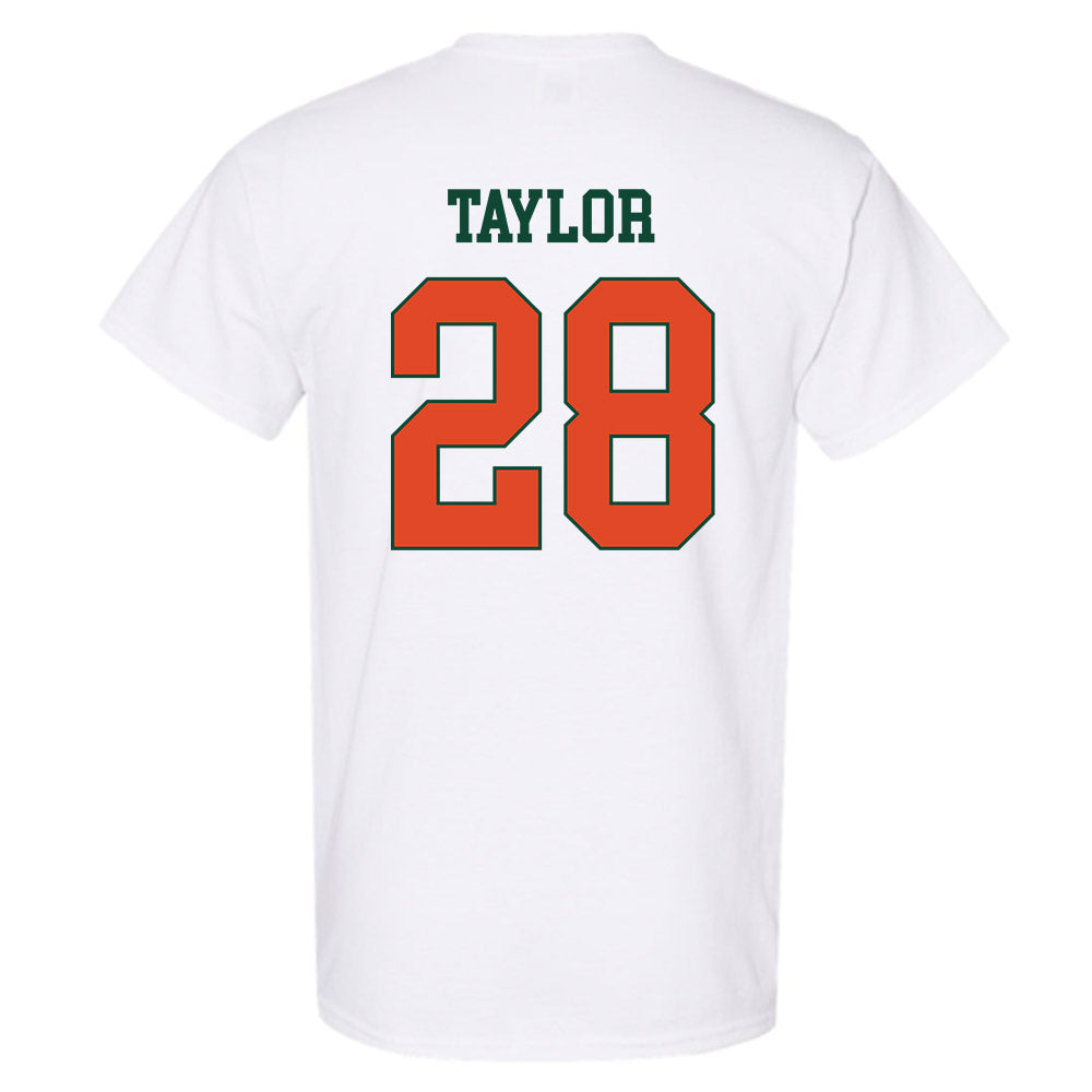 Miami - NCAA Football : Isaiah Taylor - Classic Shersey T-Shirt-1