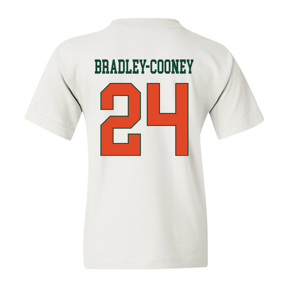 Miami - NCAA Baseball : Packy Bradley-Cooney - Classic Shersey Youth T-Shirt-1