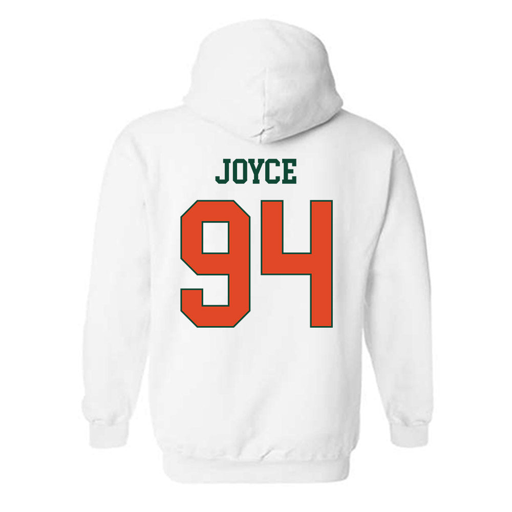 Miami - NCAA Football : Dylan Joyce - Classic Shersey Hooded Sweatshirt-1