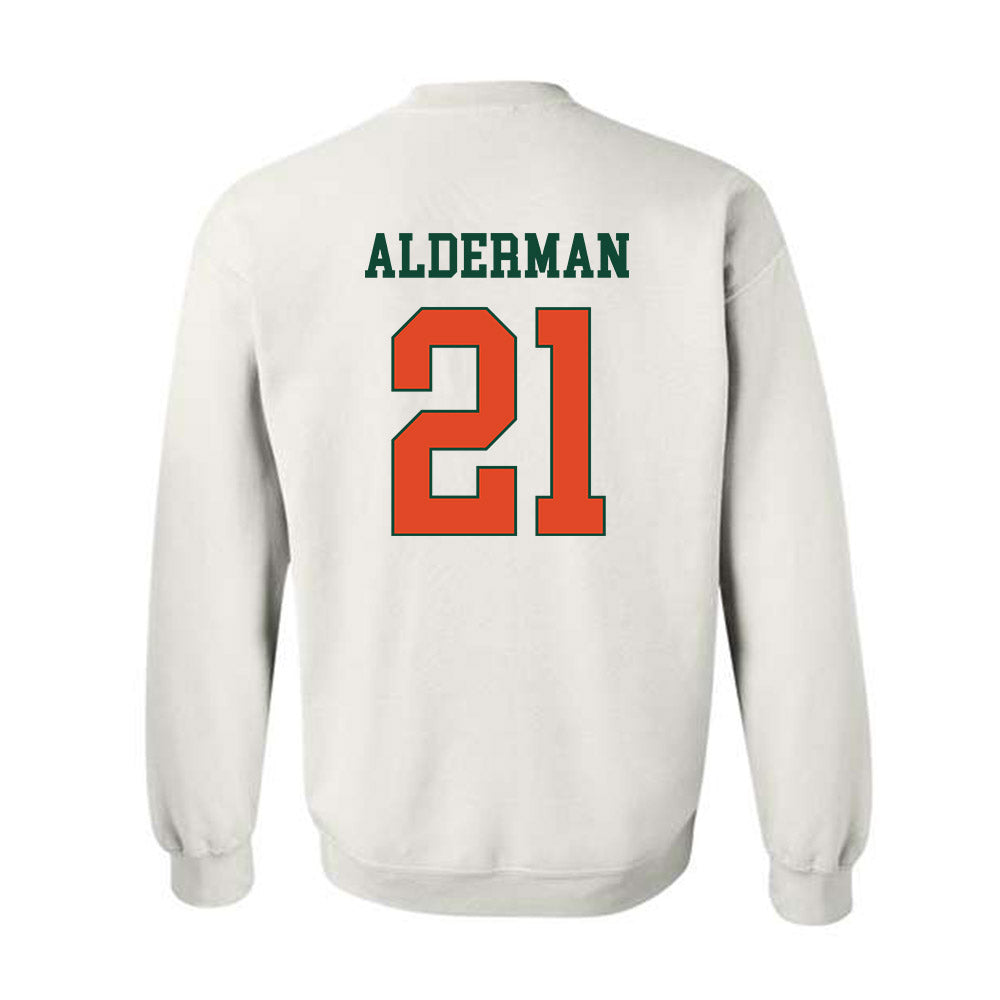 Miami - NCAA Football : Jaylin Alderman - Classic Shersey Crewneck Sweatshirt