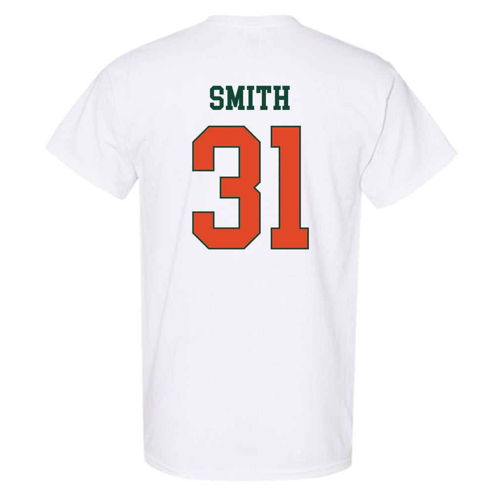 Miami - NCAA Baseball : Will Smith - Classic Shersey T-Shirt-1