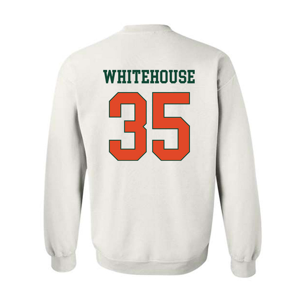 Miami - NCAA Football : Jack Whitehouse - Classic Shersey Crewneck Sweatshirt