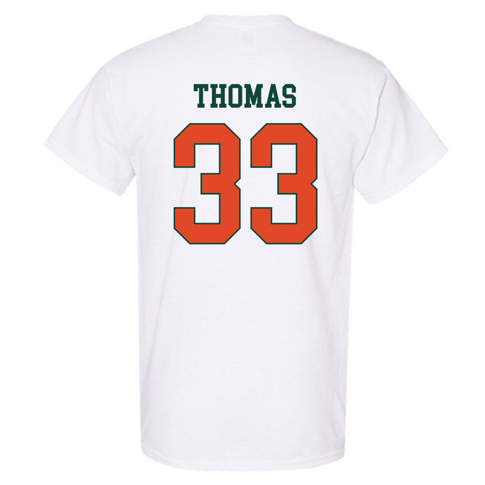 Miami - NCAA Football : Nick Thomas - Classic Shersey T-Shirt-1