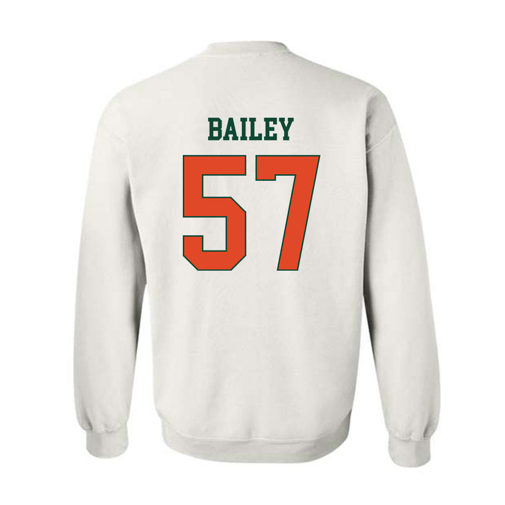 Miami - NCAA Football : Allen Bailey - Classic Shersey Crewneck Sweatshirt-1