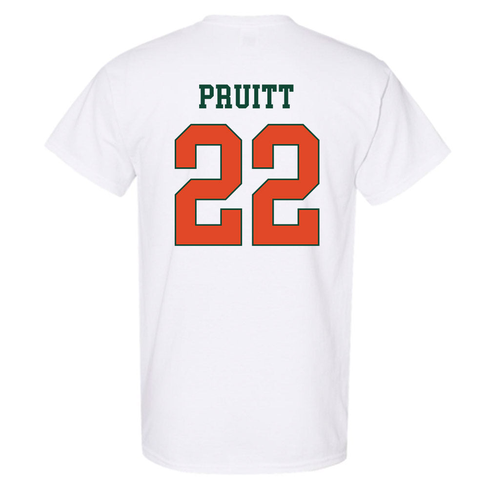 Miami - NCAA Football : Cam Pruitt - Classic Shersey T-Shirt-1