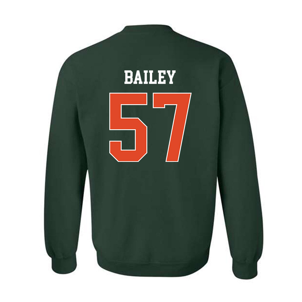 Miami - NCAA Football : Allen Bailey - Classic Shersey Crewneck Sweatshirt-1