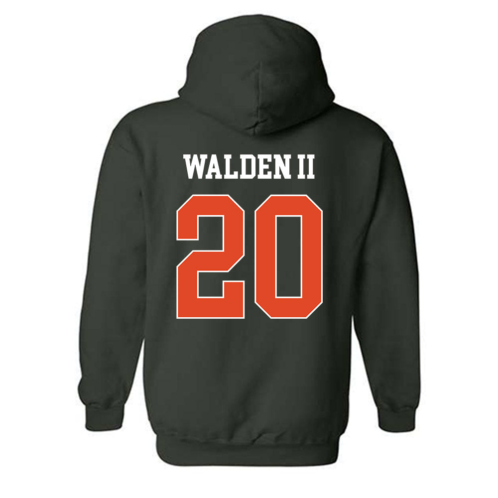 Miami - NCAA Football : Terrell Walden II - Classic Shersey Hooded Sweatshirt-1