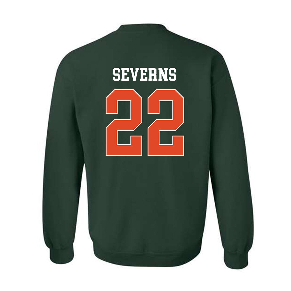 Miami - NCAA Women's Soccer : Brie Severns - Classic Shersey Crewneck Sweatshirt-1