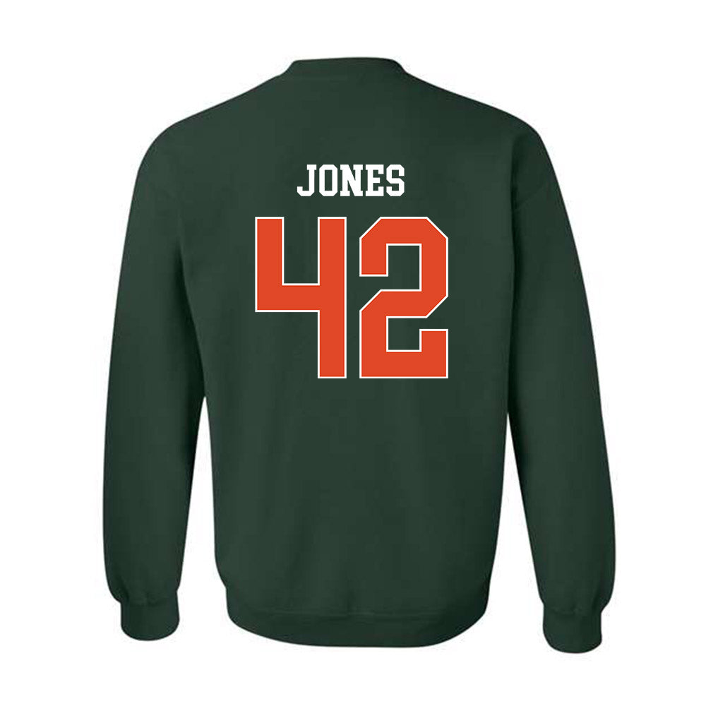 Miami - NCAA Football : Artavius Jones - Classic Shersey Crewneck Sweatshirt-1