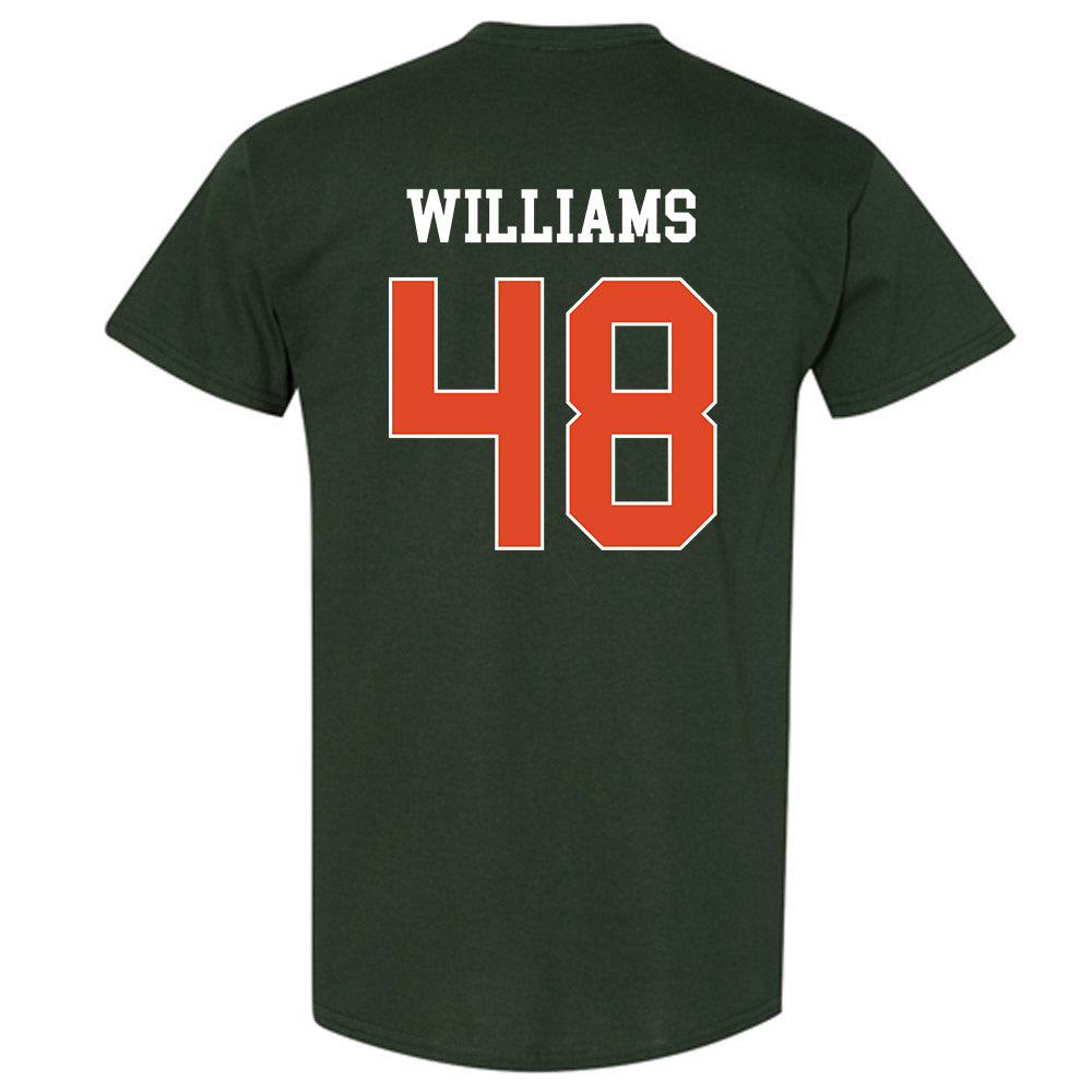 Miami - NCAA Football : Andres Williams - Classic Shersey T-Shirt-1