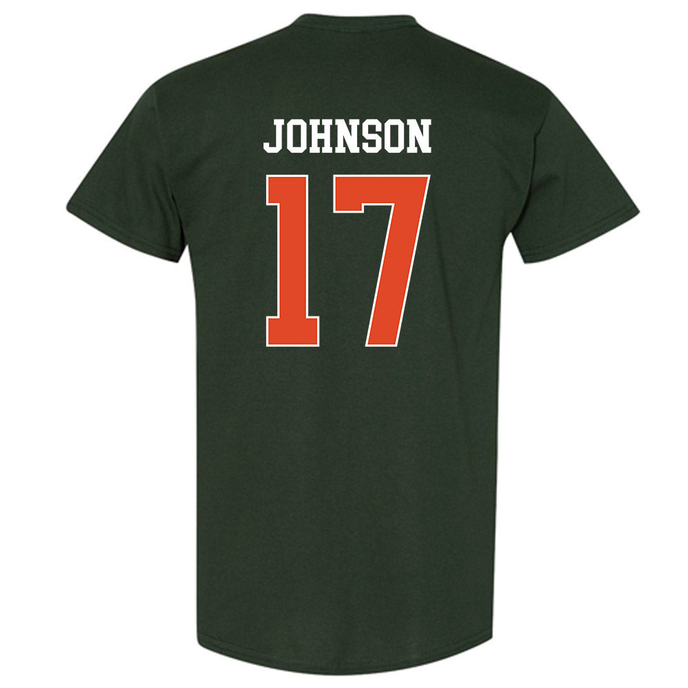Miami - NCAA Football : Tony Johnson - Classic Shersey T-Shirt-1