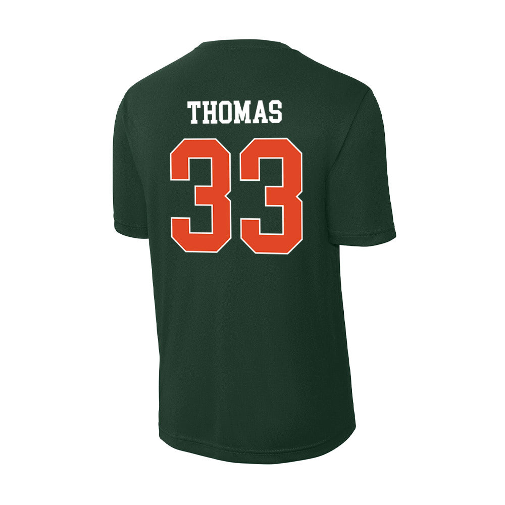 Miami - NCAA Football : Nick Thomas - Classic Shersey Activewear T-Shirt-1