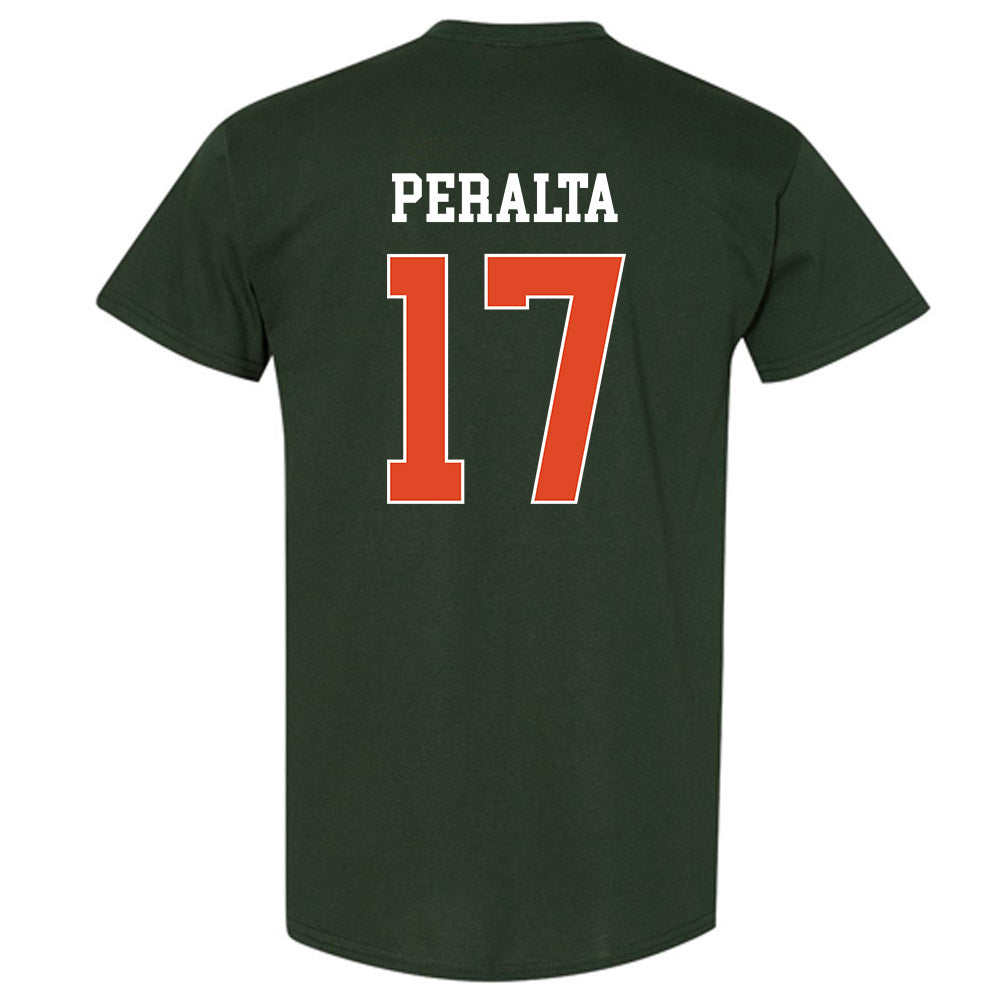Miami - NCAA Baseball : Fabio Peralta - Classic Shersey T-Shirt-1