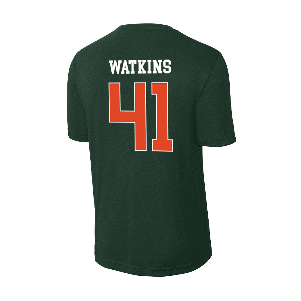 Miami - NCAA Baseball : Jailen Watkins - Classic Shersey Activewear T-Shirt-1