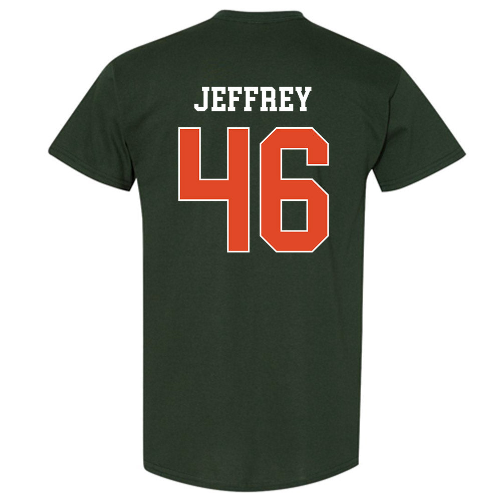 Miami - NCAA Baseball : Donavan Jeffrey - Classic Shersey T-Shirt-1