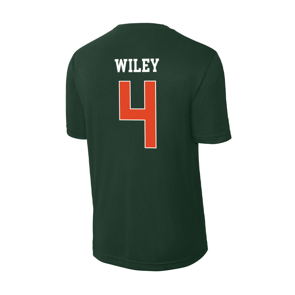 Miami - NCAA Women's Volleyball : Logan Wiley - Classic Shersey Activewear T-Shirt-1