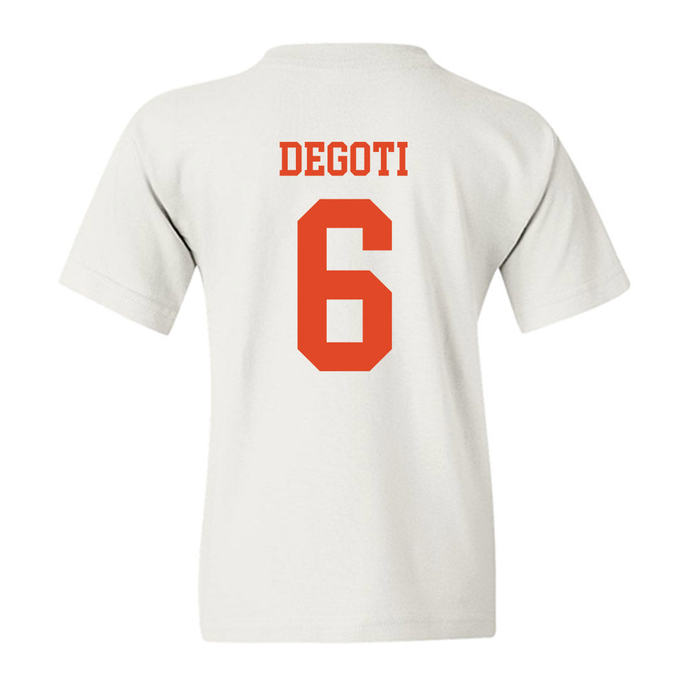 Miami - NCAA Baseball : Brandon DeGoti - Classic Shersey Youth T-Shirt-1