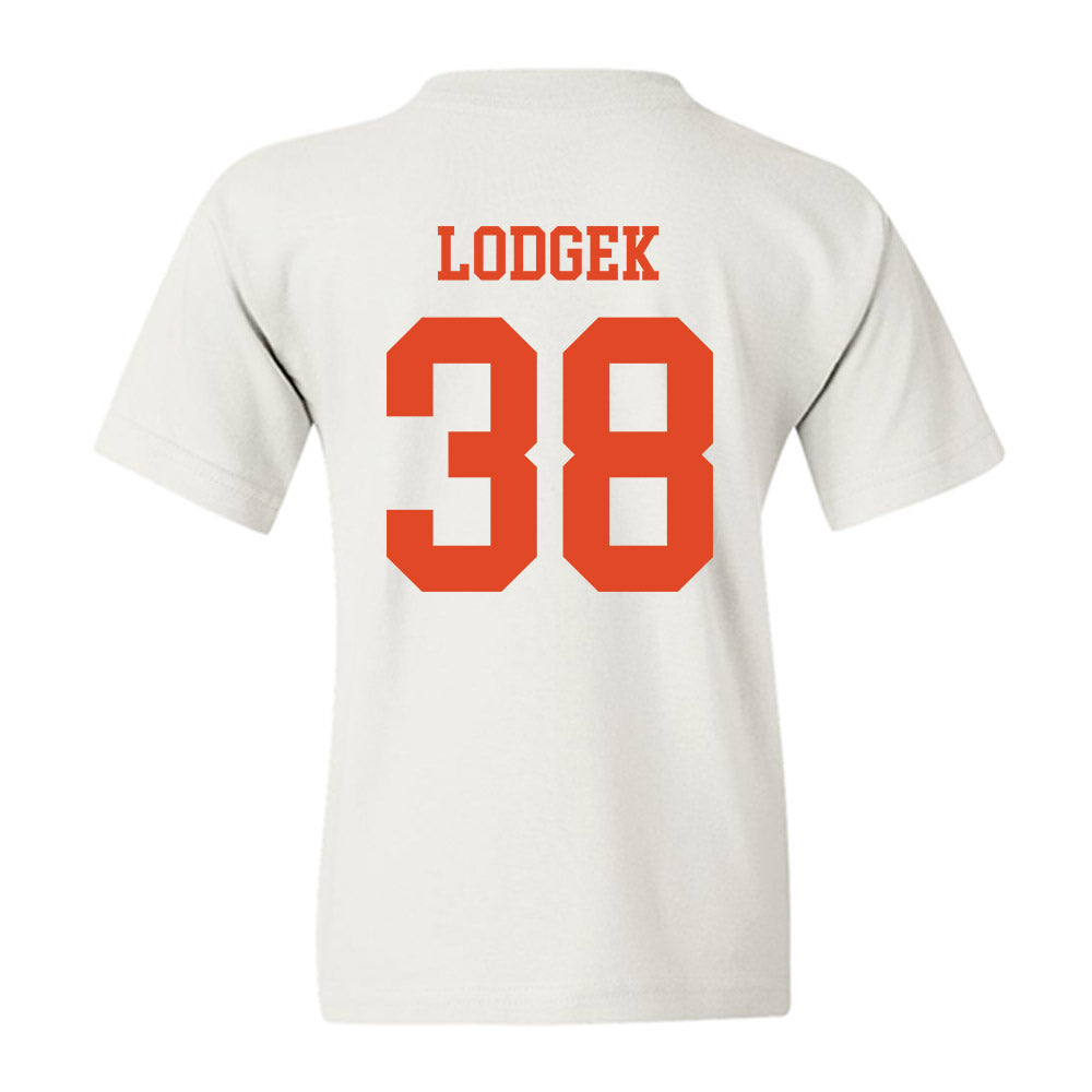 Miami - NCAA Baseball : Jake Lodgek - Classic Shersey Youth T-Shirt-1