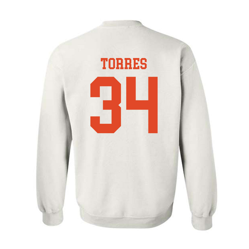 Miami - NCAA Baseball : Michael Torres - Classic Shersey Crewneck Sweatshirt-1