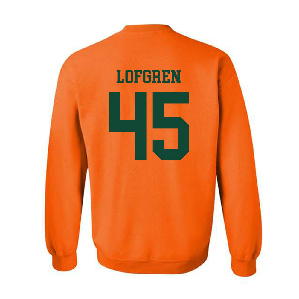 Miami - NCAA Baseball : Brixton Lofgren - Classic Shersey Crewneck Sweatshirt-1