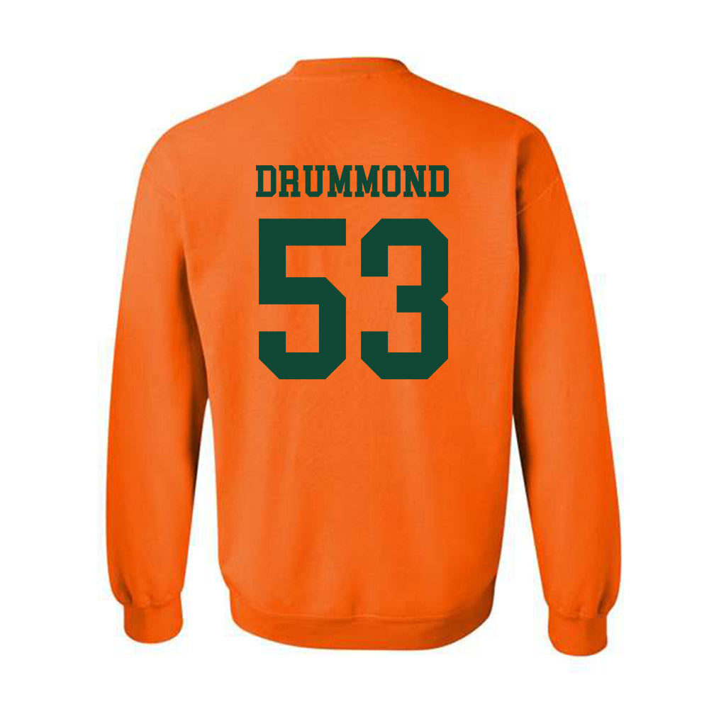 Miami - NCAA Baseball : Lj Drummond - Classic Shersey Crewneck Sweatshirt-1