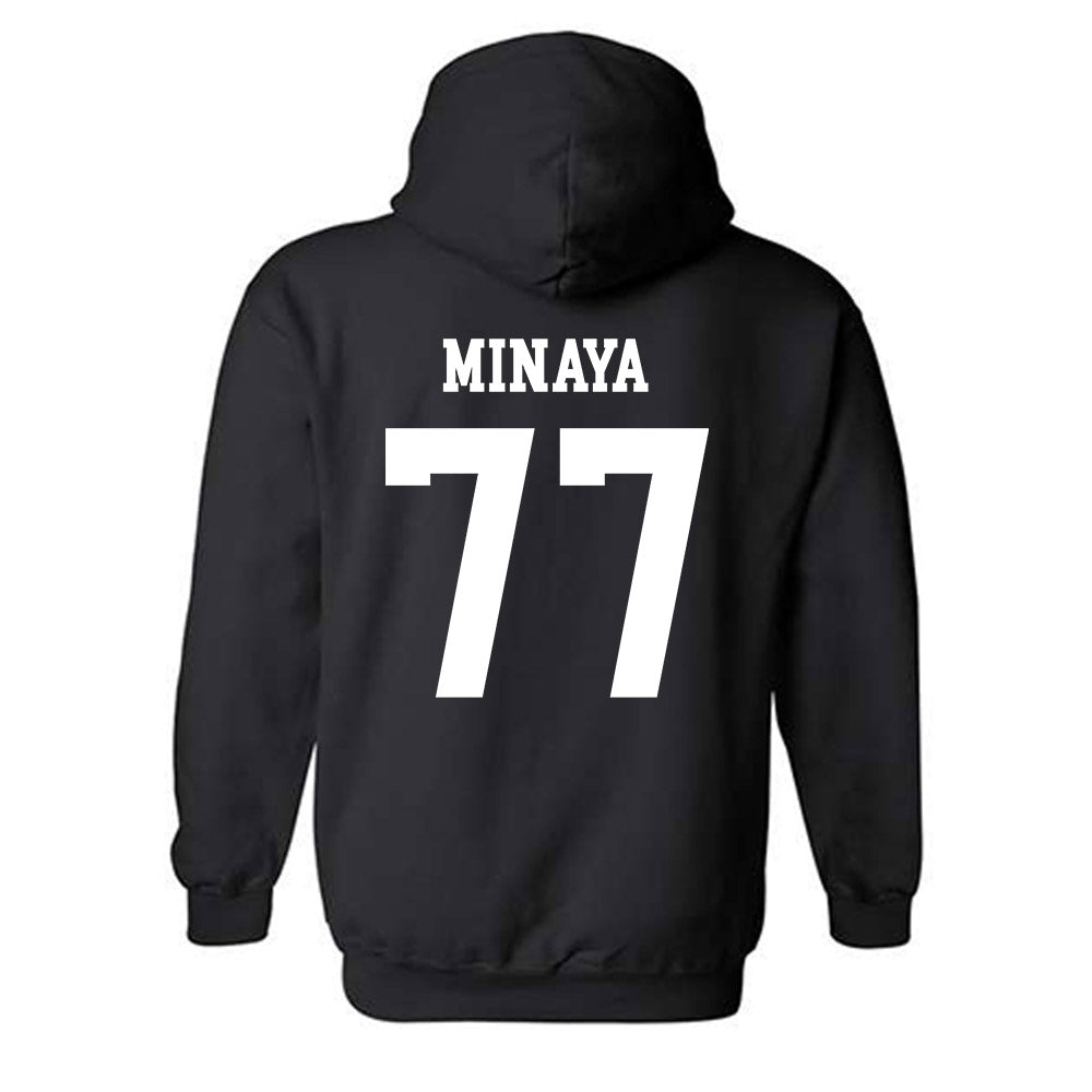 Miami - NCAA Football : Juan Minaya - Classic Shersey Hooded Sweatshirt-1