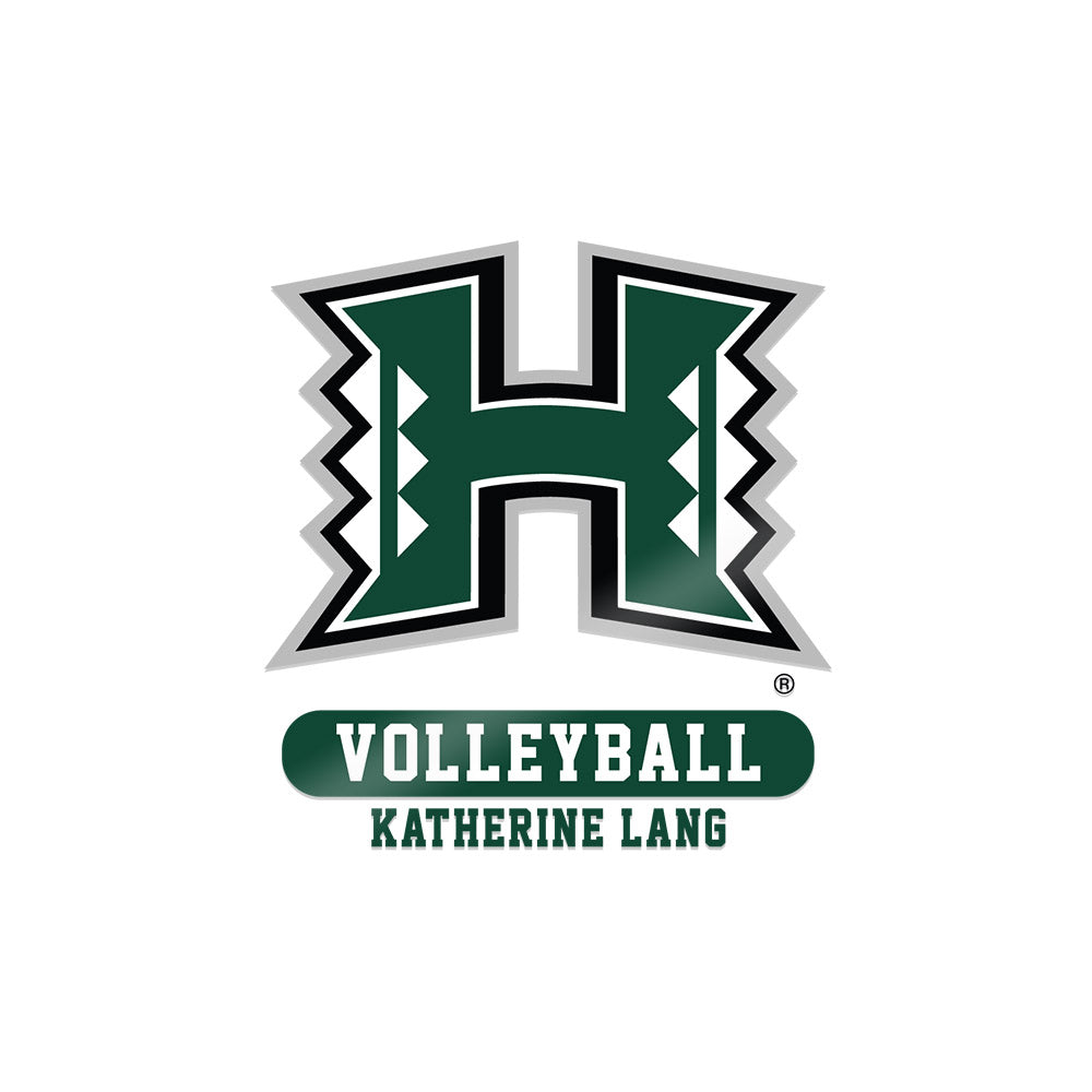 Hawaii - NCAA Women's Volleyball : Katherine Lang - Sticker-0