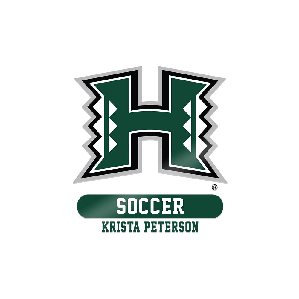 Hawaii - NCAA Women's Soccer : Krista Peterson - Sticker-0