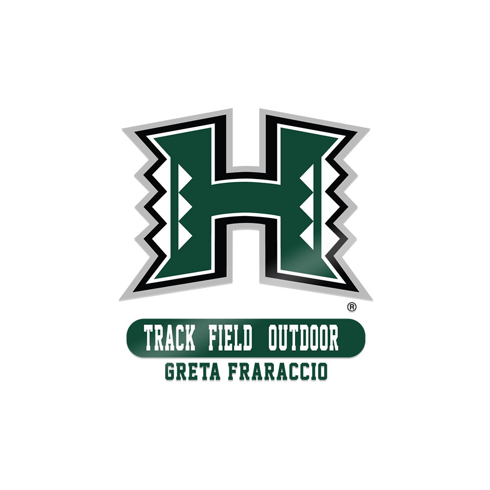 Hawaii - NCAA Women's Track & Field : Greta Fraraccio - Sticker-0