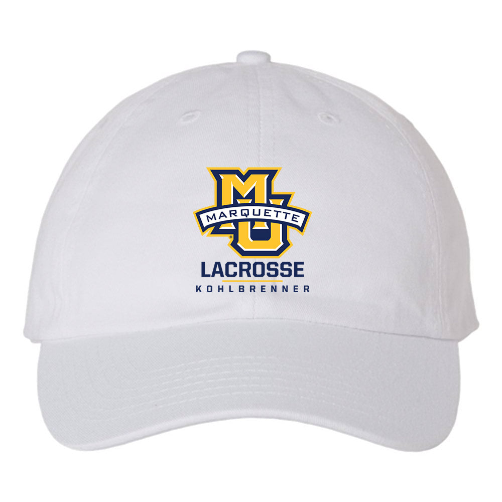 Marquette - NCAA Men's Lacrosse : Andrew Kohlbrenner - Dad Hat
