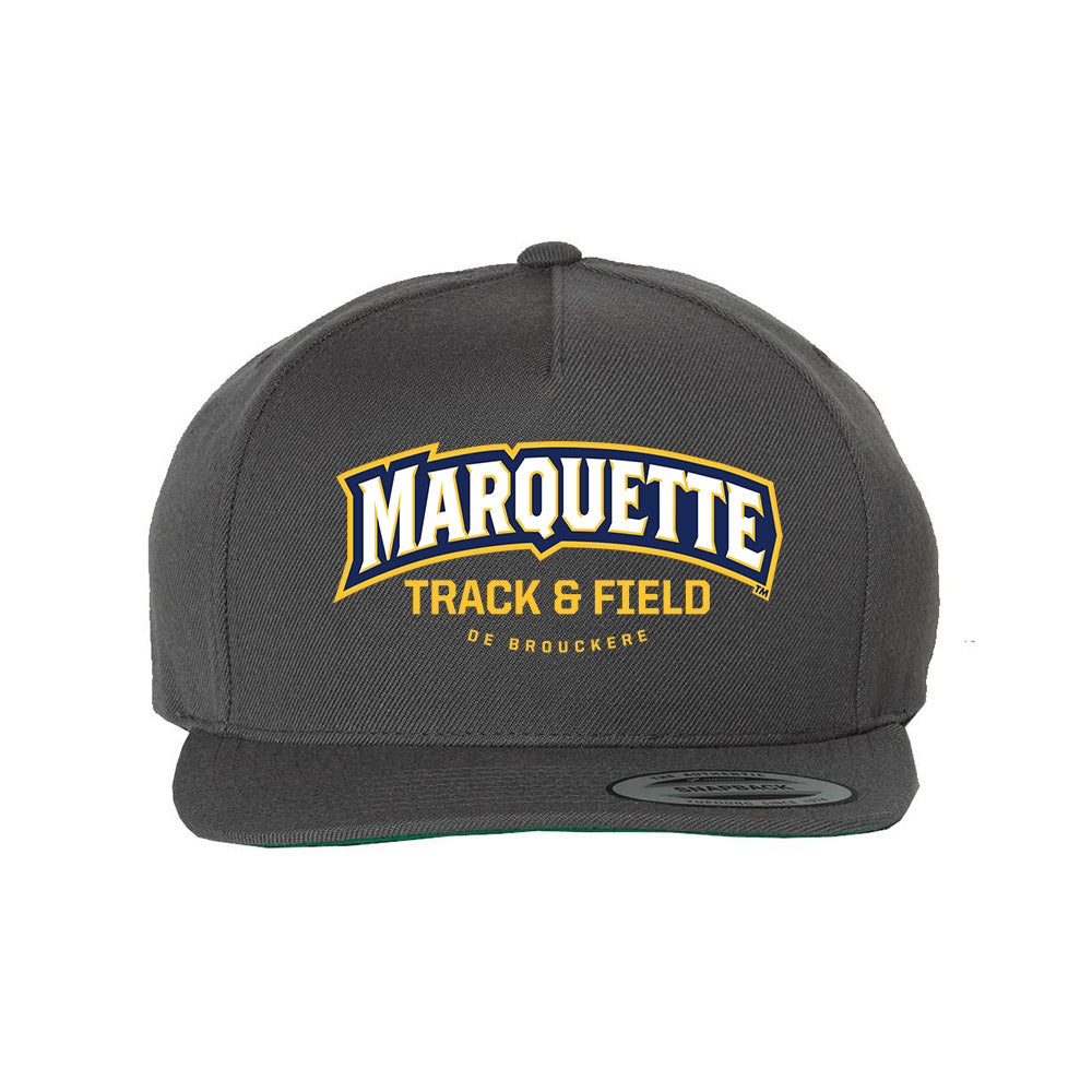 Marquette - NCAA Men's Track & Field : Niels De Brouckere - Snapback Hat-0