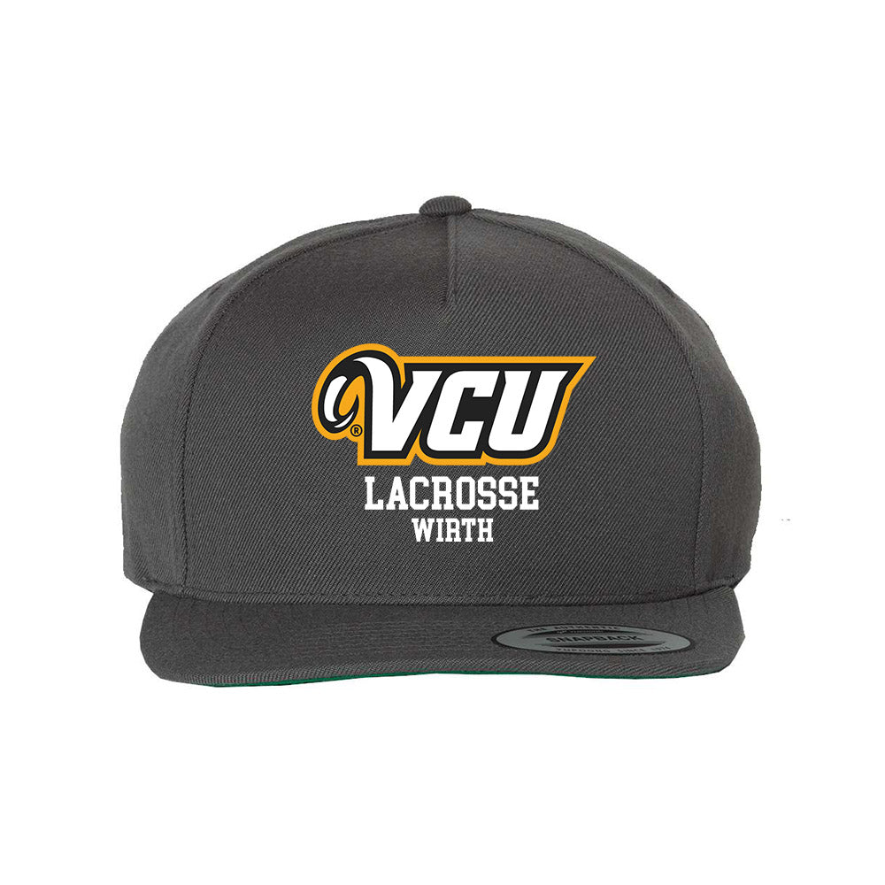 VCU - NCAA Women's Lacrosse : Natalie Wirth - Snapback Hat-0