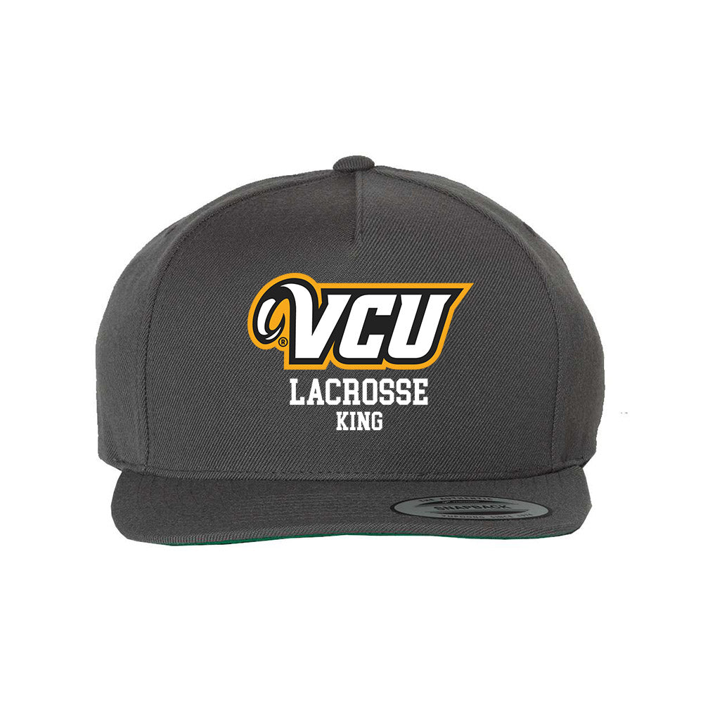VCU - NCAA Women's Lacrosse : Chloe King - Snapback Hat-0