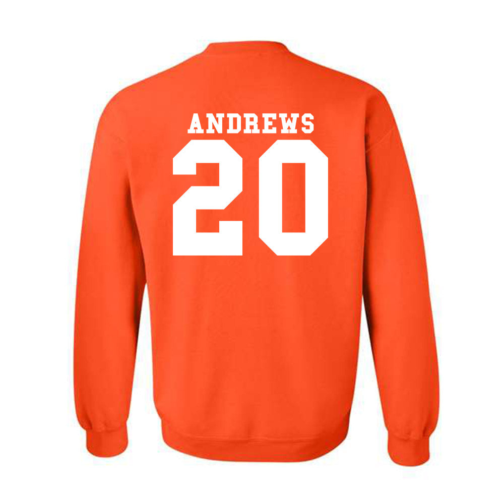 Syracuse - NCAA Football : Rayshon Andrews - Classic Shersey Crewneck Sweatshirt-1