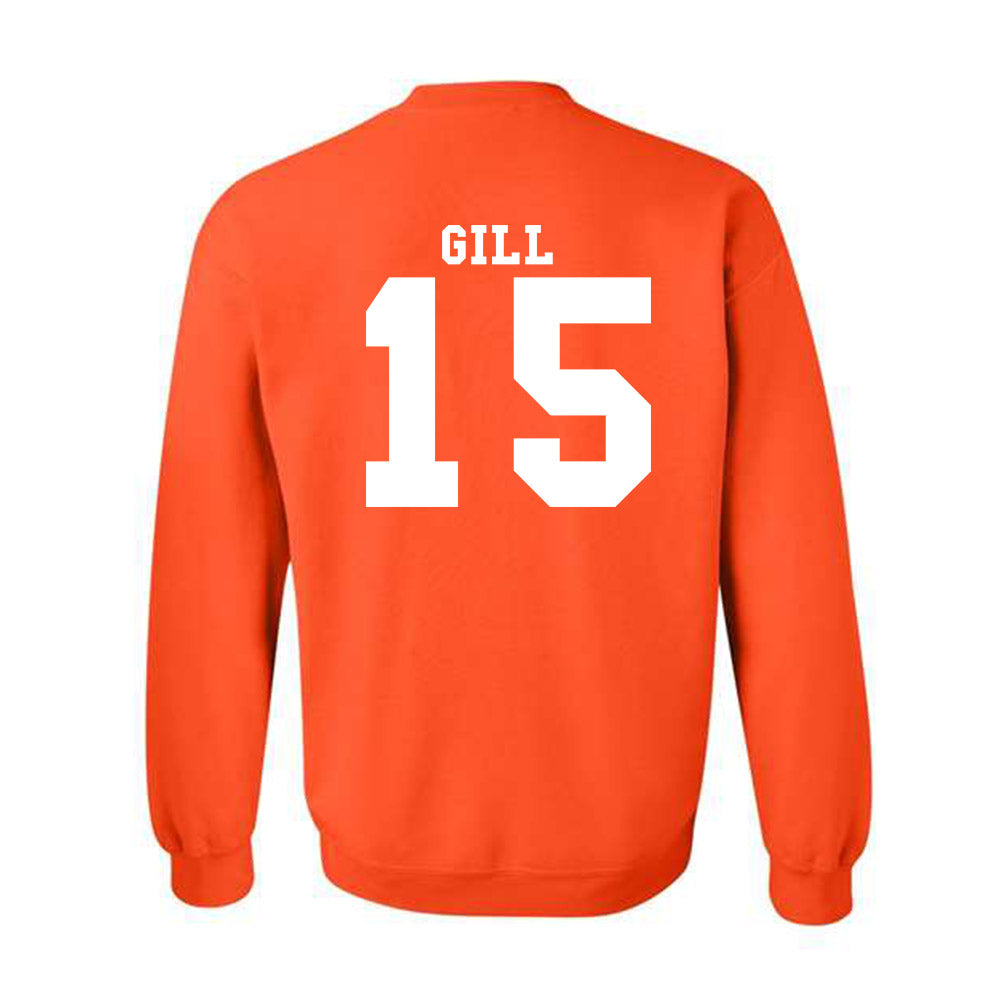Syracuse - NCAA Football : Darrell Gill - Classic Shersey Crewneck Sweatshirt-1
