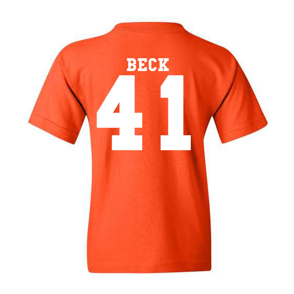 Syracuse - NCAA Men's Lacrosse : Jordan Beck - Classic Shersey Youth T-Shirt