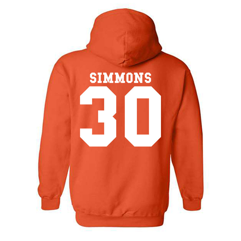Syracuse - NCAA Football : Chase Simmons - Classic Shersey Hooded Sweatshirt-1