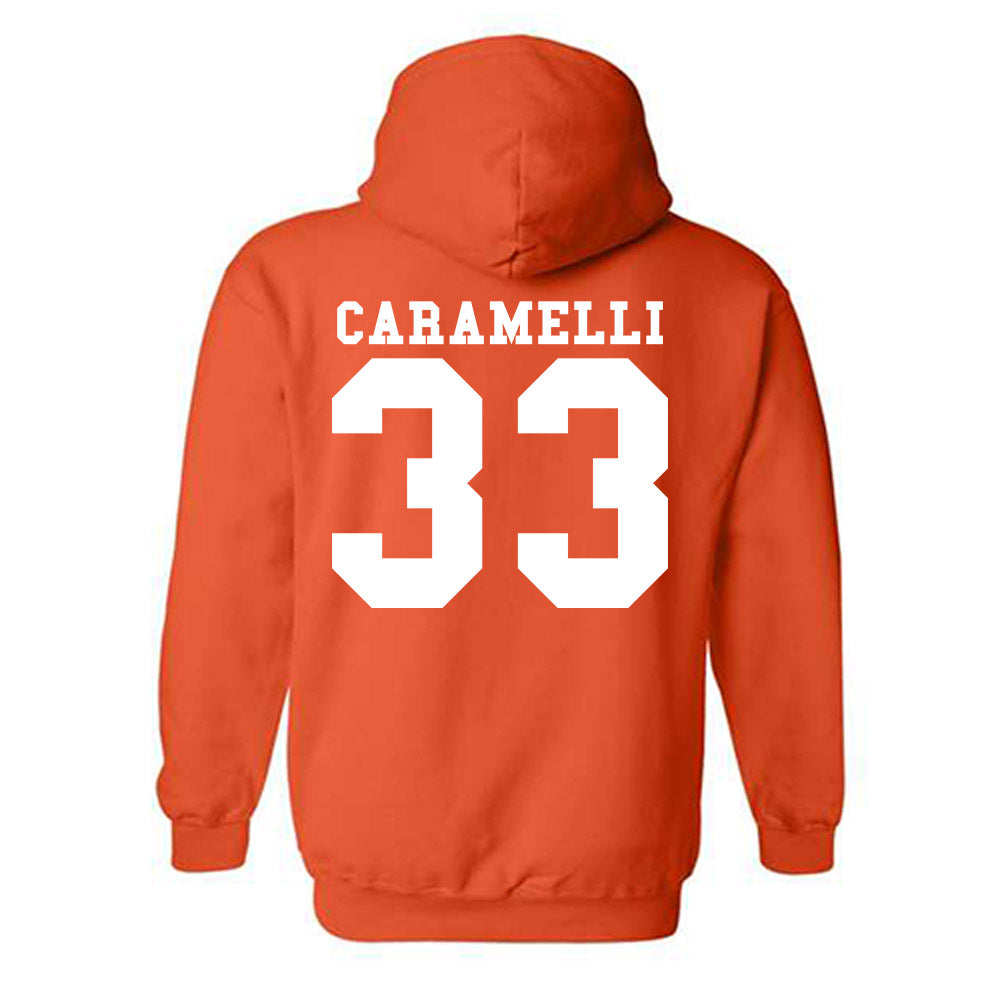Syracuse - NCAA Women's Lacrosse : Joely Caramelli - Classic Shersey Hooded Sweatshirt-1