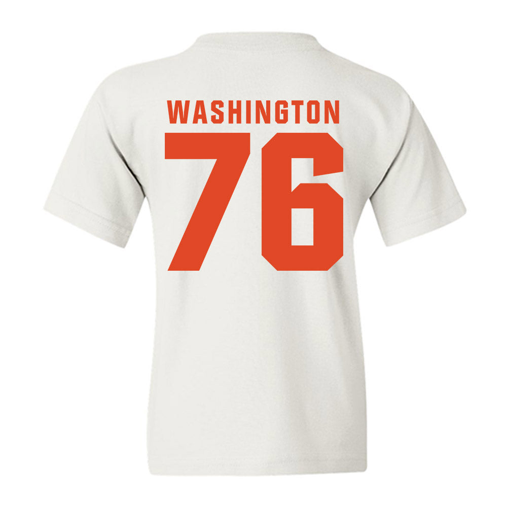 Syracuse - NCAA Football : Byron Washington - Classic Shersey Youth T-Shirt-1