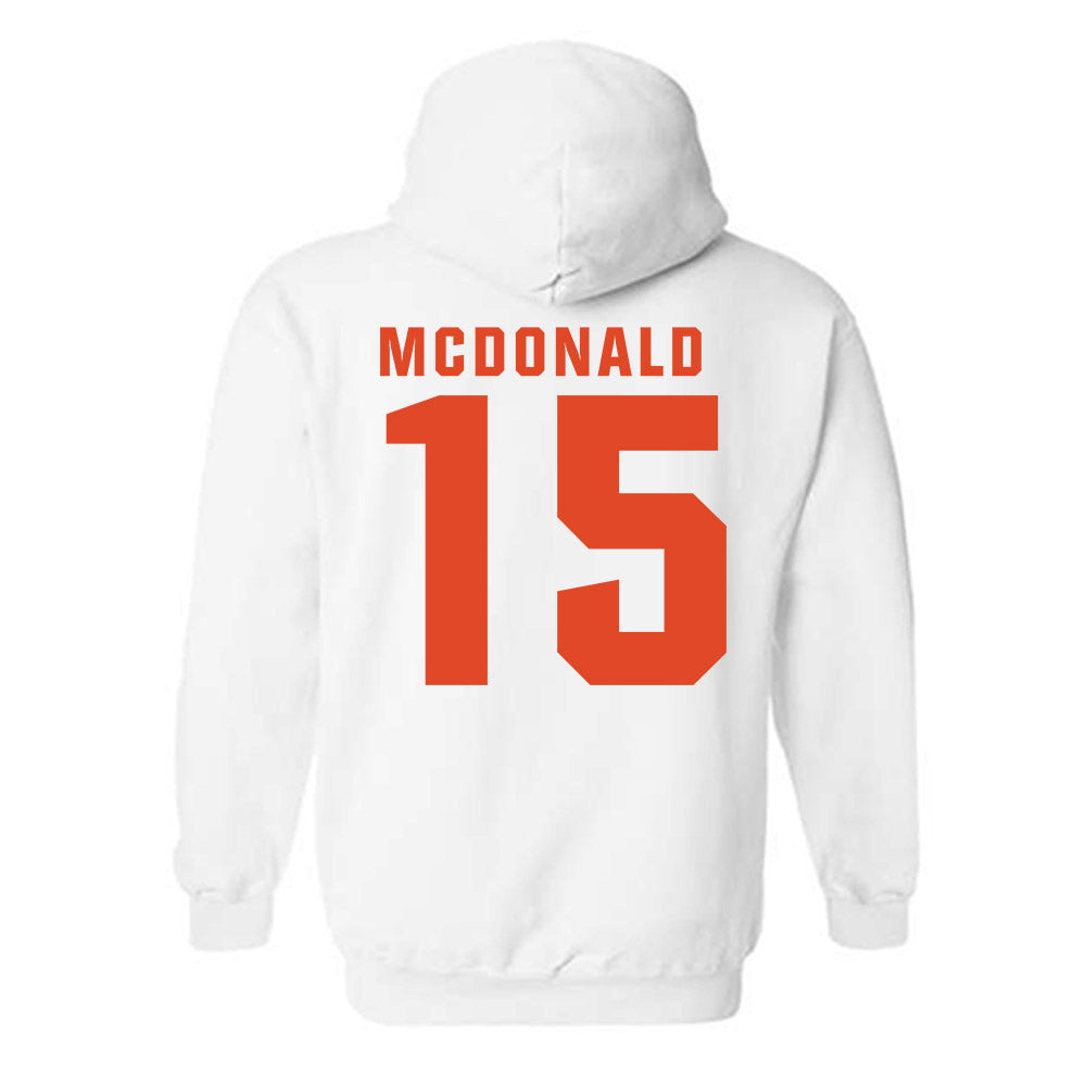 Syracuse - NCAA Football : Derek McDonald - Hooded Sweatshirt