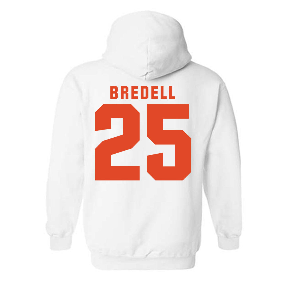 Syracuse - NCAA Football : Ziyyon Bredell - Classic Shersey Hooded Sweatshirt-1