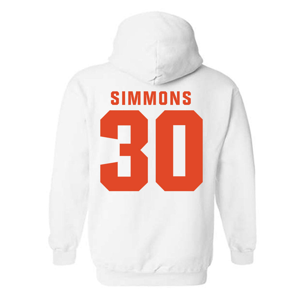 Syracuse - NCAA Football : Chase Simmons - Classic Shersey Hooded Sweatshirt-1