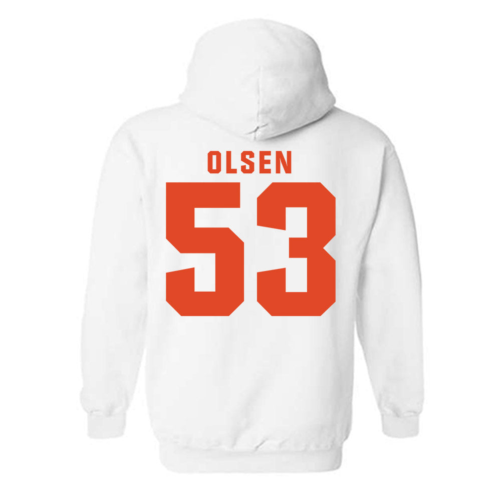 Syracuse - NCAA Football : Ted Olsen - Hooded Sweatshirt