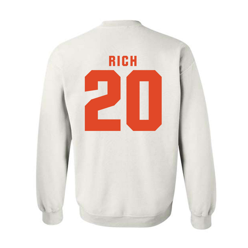 Syracuse - NCAA Women's Lacrosse : Mackenzie Rich - Classic Shersey Crewneck Sweatshirt-1