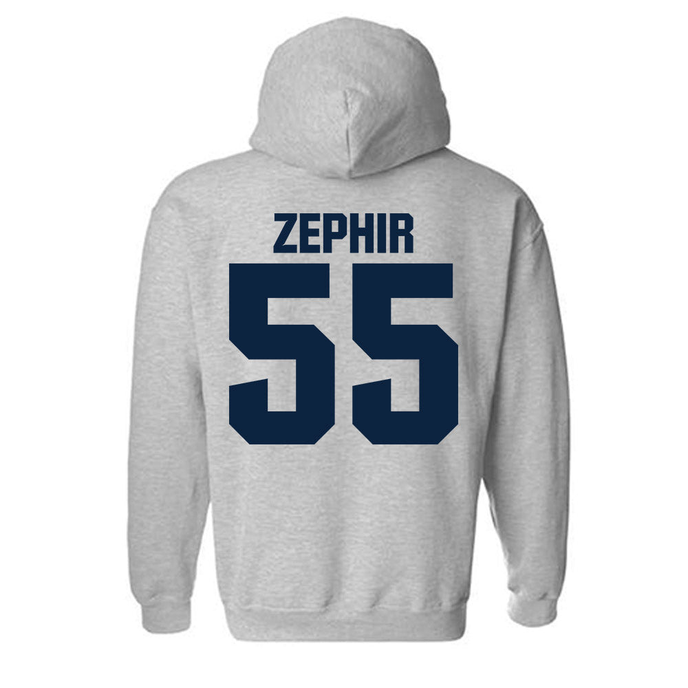 Syracuse - NCAA Men's Basketball : Bryce Zephir - Classic Shersey Hooded Sweatshirt-1