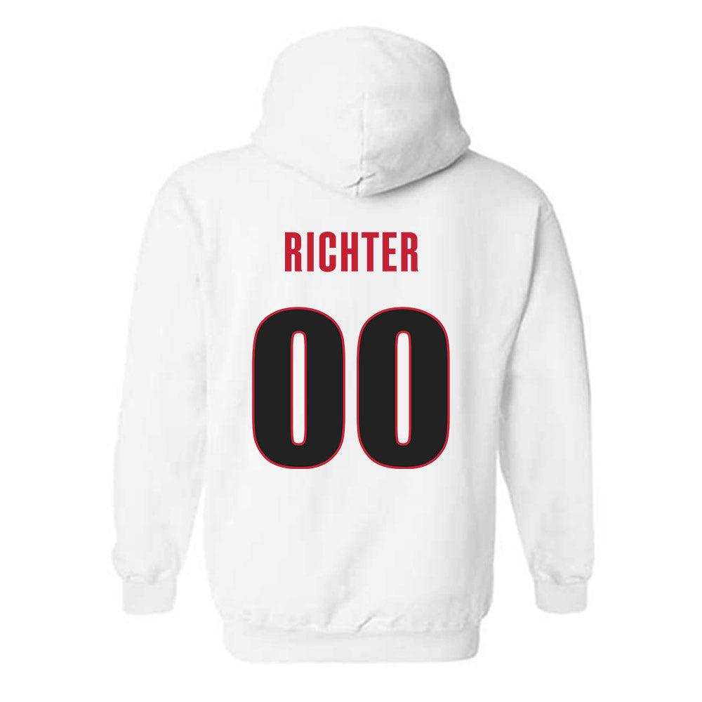 Georgia - NCAA Women's Volleyball : Alex richter - Classic Shersey Hooded Sweatshirt-1