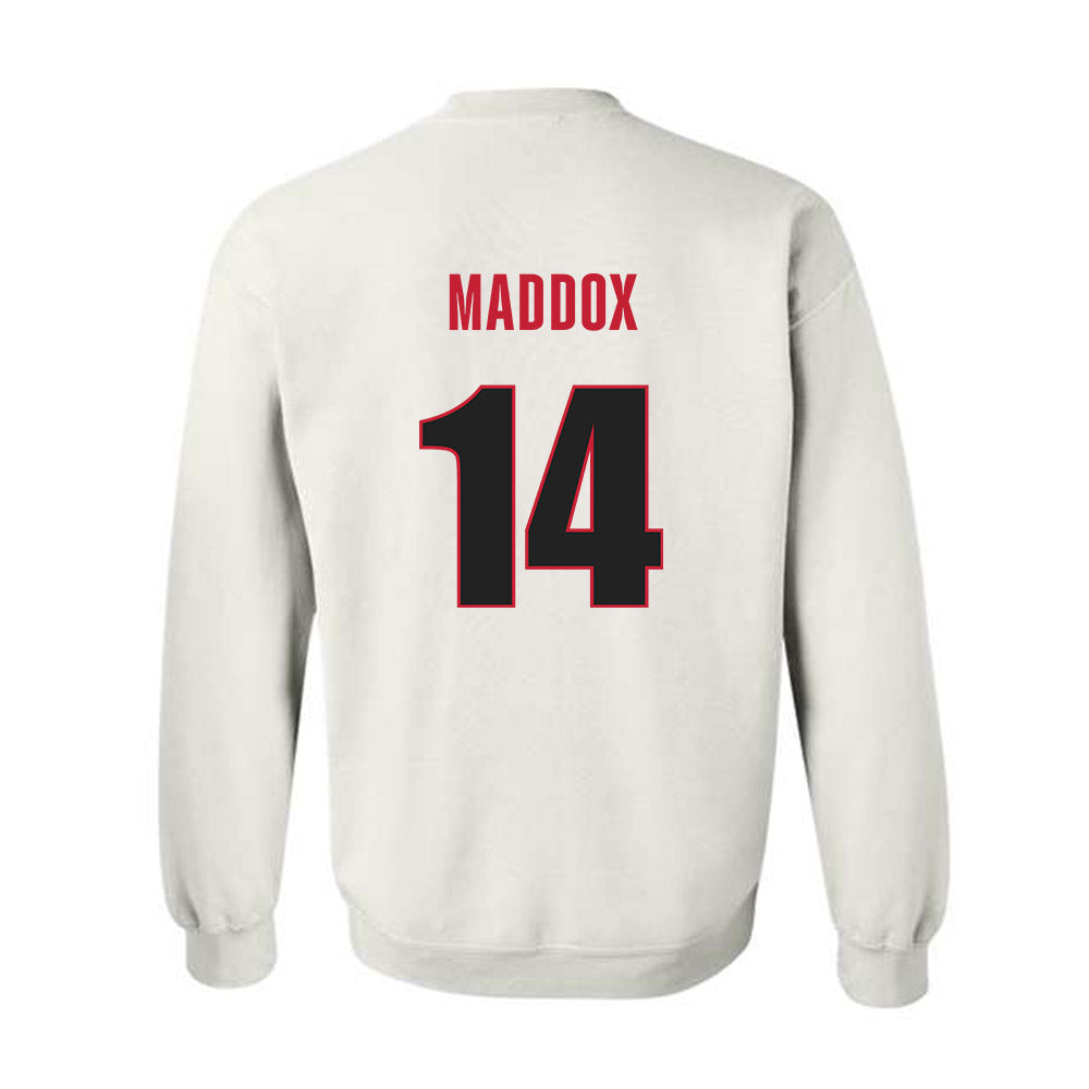 Georgia - NCAA Football : adrian maddox - Classic Shersey Crewneck Sweatshirt-1