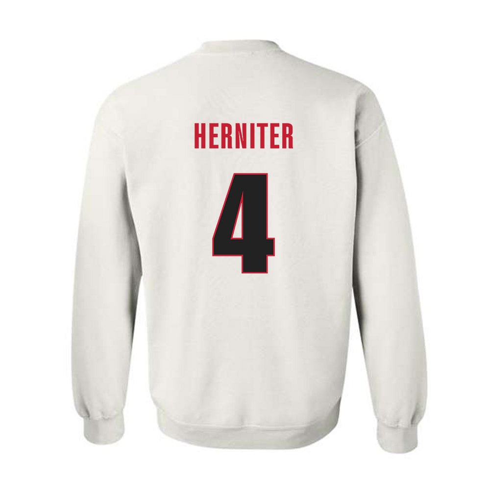 Georgia - NCAA Women's Soccer : Madeline Herniter - Classic Shersey Crewneck Sweatshirt-1